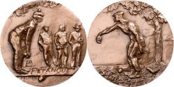 World Coins - France, Medal, La Pétanque, 1978, Bronze, Peltier,