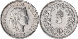 World Coins - Coin, Switzerland, 5 Rappen, 1959