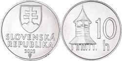 World Coins - Coin, Slovakia, 10 Halierov, 2002, , Aluminum, KM:17
