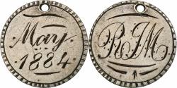 Us Coins - United States, Love Token, 1884, Silver, Collection Térisse,