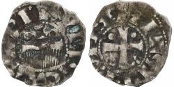 World Coins - County of Champagne, Denier, ca. 1050-1100, Provins et Sens, Billon,
