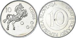 World Coins - Coin, Slovenia, 10 Tolarjev, 2006