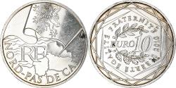 World Coins - France, 10 Euro, Nord-Pas de Calais, 2010, Paris, , Silver