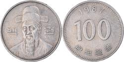 World Coins - Coin, KOREA-SOUTH, 100 Won, 1987