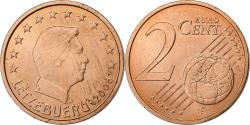 World Coins - Luxembourg, 2 Euro Cent, 2008, Paris, Copper Plated Steel,