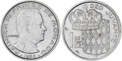 World Coins - Monaco, Rainier III, Franc, 1968, , Nickel, KM:140, Gadoury:MC 150