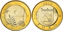 World Coins - Finland, 5 Euro, Château fort d'Olavinlinna, 2013, , Bi-Metallic, KM:199
