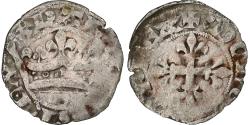 World Coins - France, Charles IV, Double Parisis, 1323-1328, Billon, , Duplessy:244b