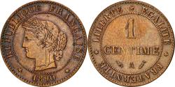 World Coins - Coin, France, Cérès, Centime, 1890, Paris, , Bronze, KM:826.1