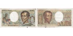 World Coins - France, 200 Francs, Montesquieu, M.030, VF(30-35)
