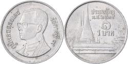 World Coins - Thailand, Rama IX, Baht, 1992, Copper-nickel, , KM:183