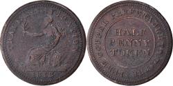 World Coins - Canada, Halfpenny Token, Trade & Navigation, 1813, Nouvelle-Écosse,