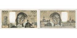 World Coins - France, 500 Francs, Pascal, 1983-06-02, T.192, VF(30-35)