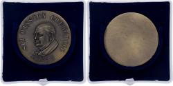 World Coins - France, Medal, Sir Winston Churchill, Cercle du Bibliophile, Bronze,
