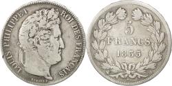 World Coins - Coin, France, Louis-Philippe, 5 Francs, 1835, Strasbourg, , Silver
