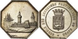 World Coins - France, Medal, Cercle des Assureurs Particuliers du Havre, Caqué,