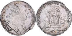 World Coins - France, Token, Louis XVI, Courtiers royaux de Bordeaux, 1768, Silver,