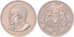 World Coins - Coin, Kenya, 50 Cents, 1968