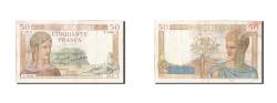 World Coins - Banknote, France, 50 Francs, 50 F 1934-1940 ''Cérès'', 1935, 1935-04-04