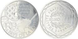 World Coins - France, 10 Euro, Pays de la Loire, 2010, Paris, , Silver, KM:1665