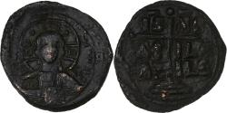 Ancient Coins - Romanus III Argyrus, Follis, ca. 1028-1034, Constantinople, Bronze,