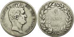 World Coins - Coin, France, Louis-Philippe, 5 Francs, 1831, Marseille, , Silver