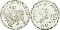 World Coins - Coin, France, 100 Francs, 1991, Proof, , Silver, KM:993, Gadoury:C16