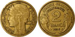 World Coins - Coin, France, Morlon, 2 Francs, 1935, Paris, , Aluminum-Bronze, KM:886