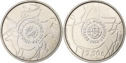 World Coins - Portugal, 2,5 Euro, Côa Valley, 2010, Lisbon, Cupronickel, , KM:801