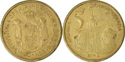 World Coins - Coin, Serbia, 5 Dinara, 2011