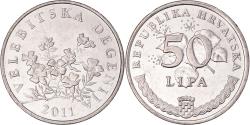 World Coins - Coin, Croatia, 50 Lipa, 2011, , Nickel plated steel, KM:8