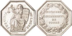 World Coins - France, Token, Notary, Oudiné, , Silver, Lerouge:408b