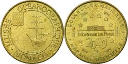 World Coins - France, Token, Touristic token, 98/ Musée Océanographique - Monaco, 2000, MDP
