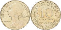 World Coins - France, 10 Centimes, Marianne, 1995, Paris, Aluminum-Bronze,
