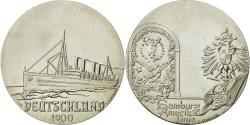 World Coins - France, Medal, Les Grands Transatlantiques, Deutschland, 1900,