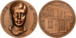 World Coins - France, Medal, Charles De Gaulle, 1979, Bronze,