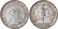 World Coins - Coin, San Marino, 5 Lire, 1936, Rome, , Silver, KM:9