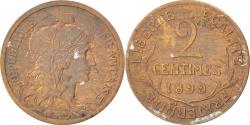 World Coins - Coin, France, Dupuis, 2 Centimes, 1899, , Bronze, KM:841, Gadoury:107