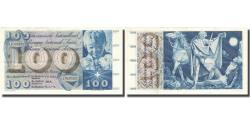World Coins - Banknote, Switzerland, 100 Franken, 1957, 1957-10-04, KM:49b, AU(50-53)