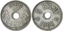 World Coins - Romania, Carol I, 5 Bani, 1906, Hamburg, Copper-nickel, , KM:31