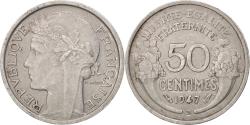 World Coins - Coin, France, Morlon, 50 Centimes, 1947, Beaumont le Roger, , Aluminum