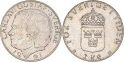 World Coins - Coin, Sweden, Carl XVI Gustaf, Krona, 1981, , Copper-Nickel Clad