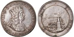World Coins - Grand Duchy of Tuscany, Cosimo III, Tollero, 1704, Livorno, Silver,