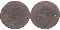 World Coins - Coin, Spanish Netherlands, Philip II, Duit, 1597, Antwerp, , Billon