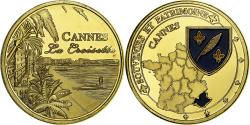 World Coins - France, Token, 06/ Cannes - La Croisette, Copper-nickel Aluminium,