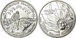World Coins - Coin, France, Cinquantenaire du Débarquement, Franc, 1993, Paris, BU