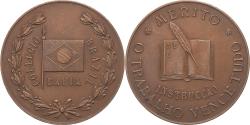 World Coins - Brazil, Medal, Collegio Bahia, Brazil, Merito, Bronze,