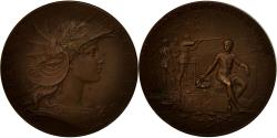 World Coins - France, Medal, Ministère de la Guerre, Concours de Tir, 1896, Dubois.H