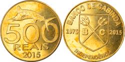 World Coins - Coin, CABINDA, 500 reais, 2015, , Brass