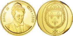 World Coins - France, Medal, Les Rois de France, Henri III, History, , Vermeil